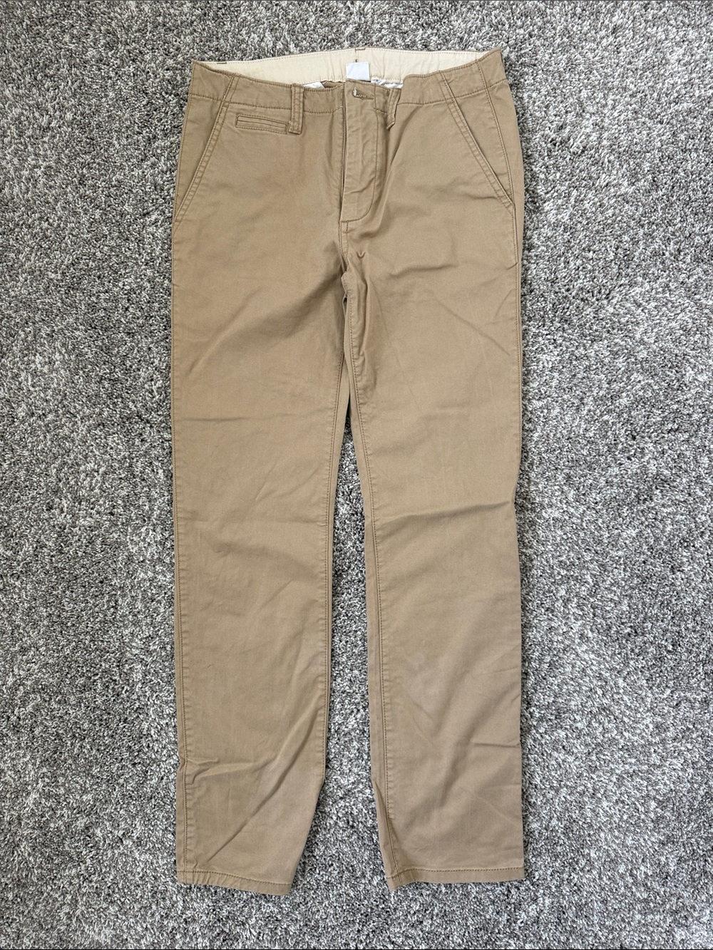 Gap Kids straight fit stretch khaki pants